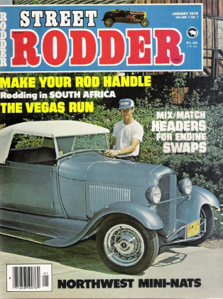 STREET RODDER 1978 JAN - ROD HANDLING TIPS, CUSTOMIZING HEADERS
